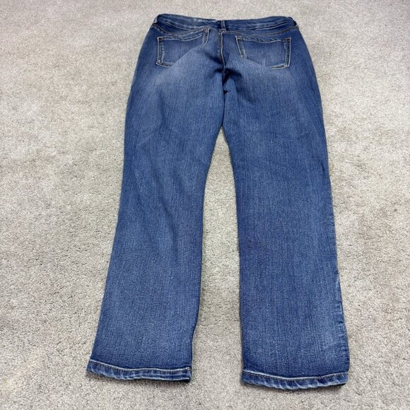 Metaphor Jeans Blue Distressed Skinny Pockets Women’s Size 10 - Picture 9 of 13
